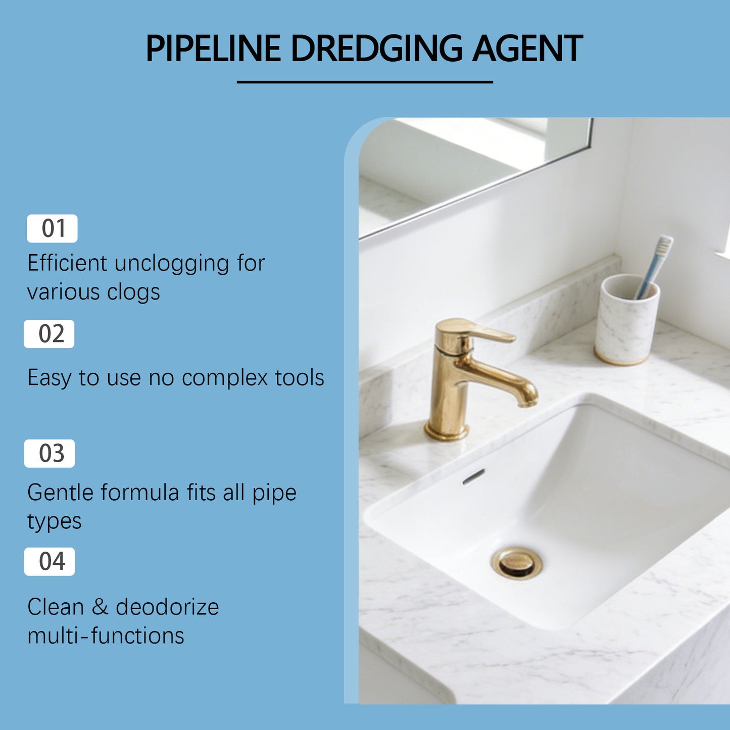 One shot Drain Cleaner