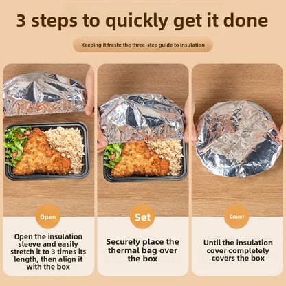 Reusable Aluminum Foil Food Cover