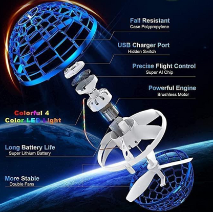 Flying toy ball