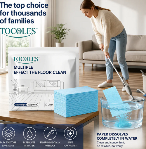 Floor Cleaning Tablets: Removes Stains, Removes Scale, Brightens, and Leaves Fragrance