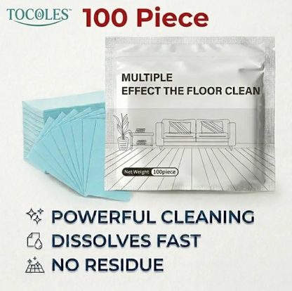 Floor Cleaning Tablets: Removes Stains, Removes Scale, Brightens, and Leaves Fragrance