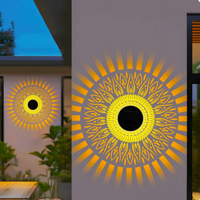 Solar Outdoor Wall Lamp