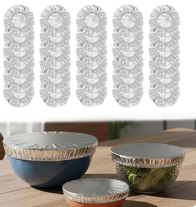 Reusable Aluminum Foil Food Cover