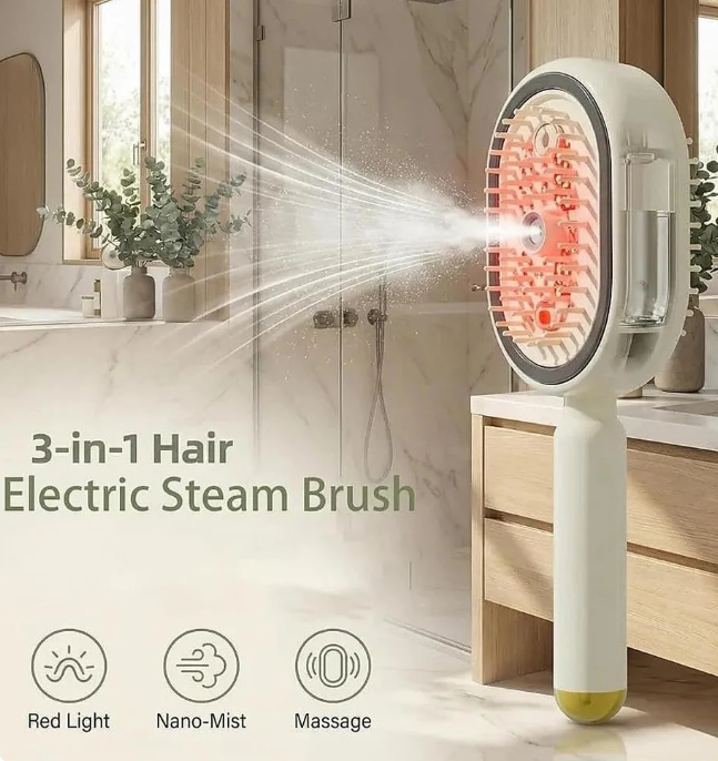 Electric Air Spray Massage Hair Comb